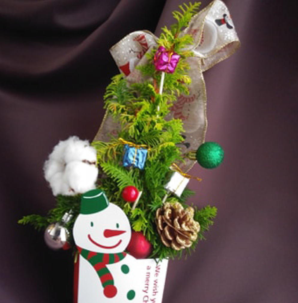 12月5日 土 手作りミニクリスマスツリーを作ろう Tysハウジングプラザ山口サエラ