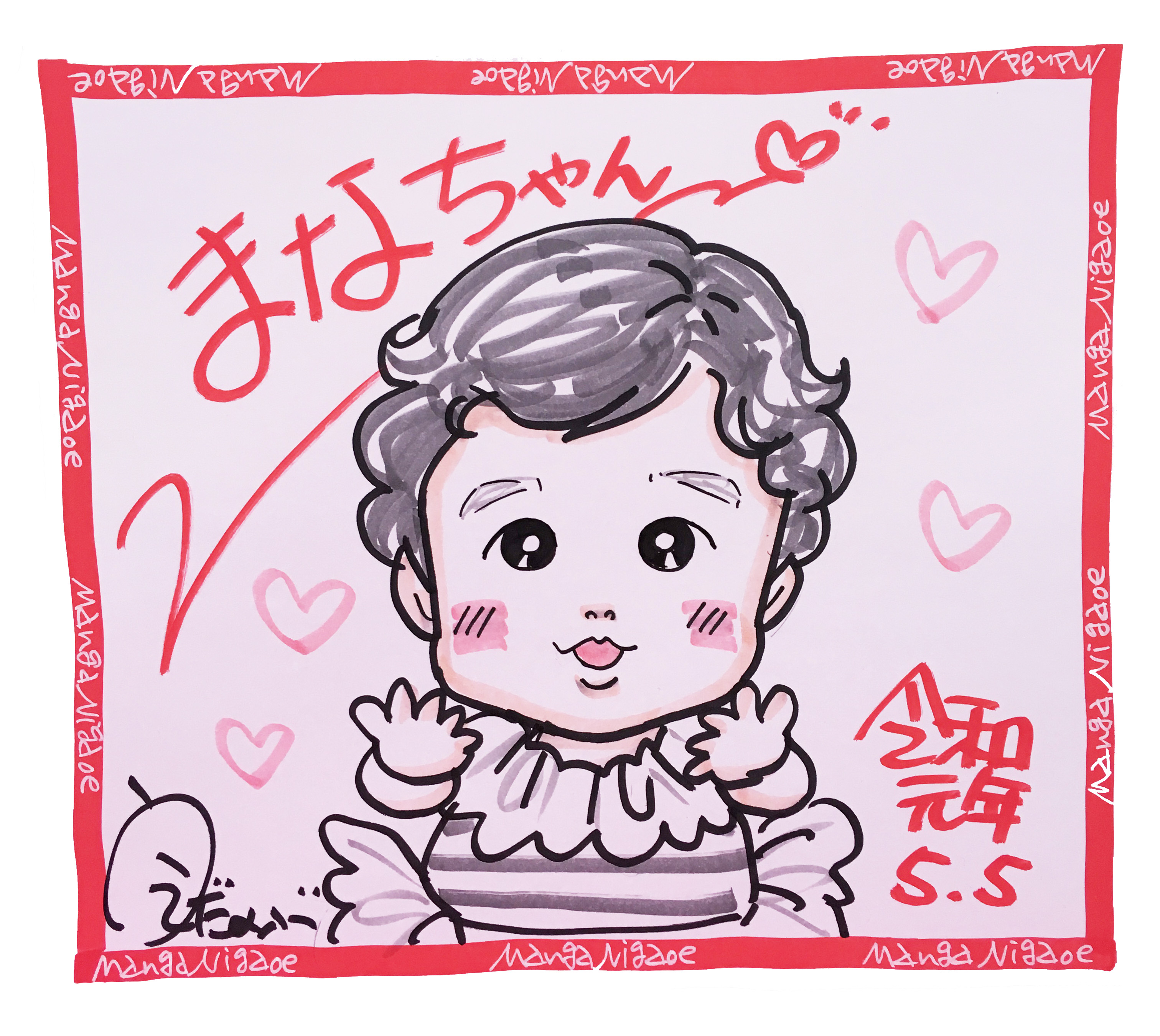 似顔絵イベント