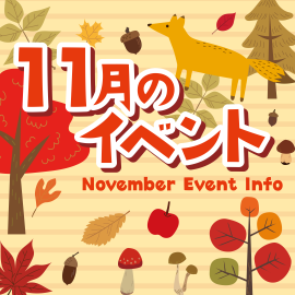 画像：サエラ11月のイベント